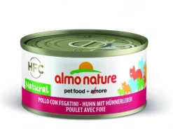 Almo Nature HFC Natural Kana ja maksa 70g kissan märkäruoka