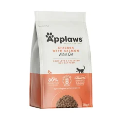 Applaws Adult Kana & Lohi viljaton kissan kuivaruoka