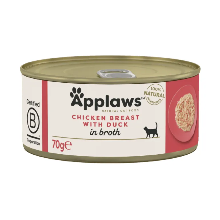 Applaws Kana & Ankka 70g kissan märkäruoka