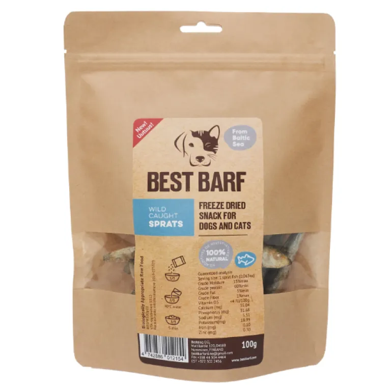 Best Barf Kilohaili 100 g pakastekuivattu