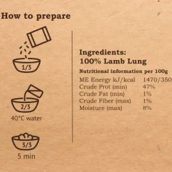 Best Barf Lampaan keuhko 100 g pakastekuivattu