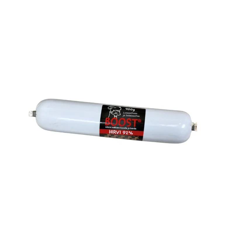 Boost Lihaisa hirvimakkara 400 g