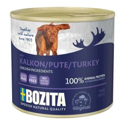 Bozita Kalkkunapatee 625 g koiran märkäruoka