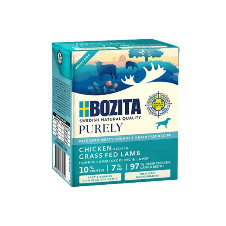 Bozita Purely Pate lammas 370 g