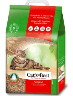 Cat's Best Öko Plus 20l puupohjainen kissanhiekka