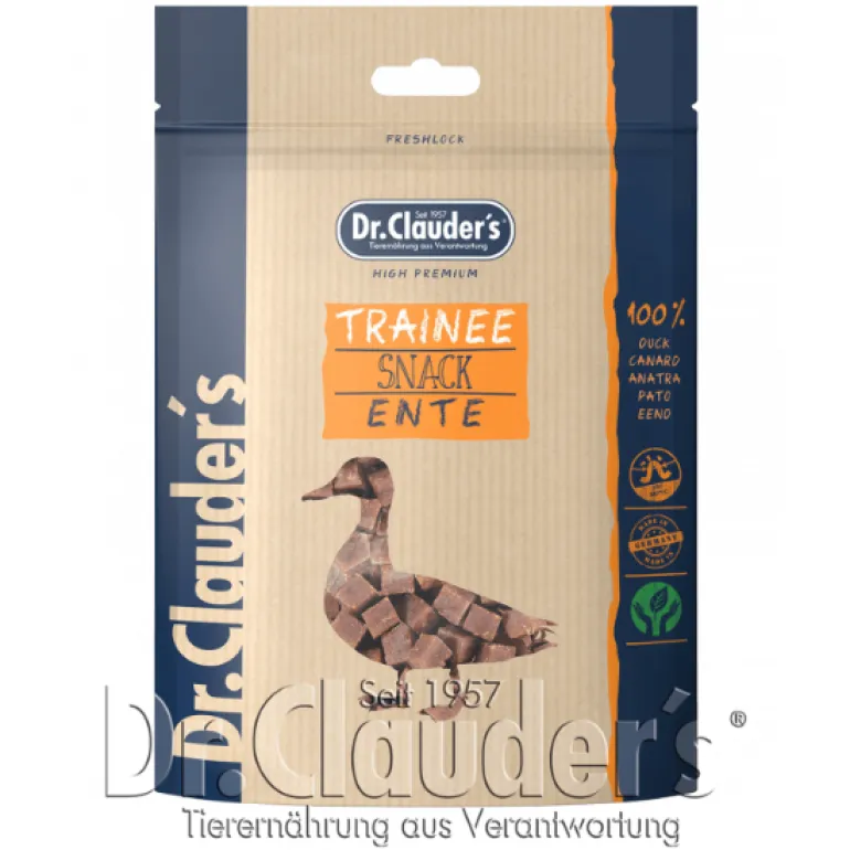 Dr.Clauder's Trainee Snack Ankka 80 g koiran makupala