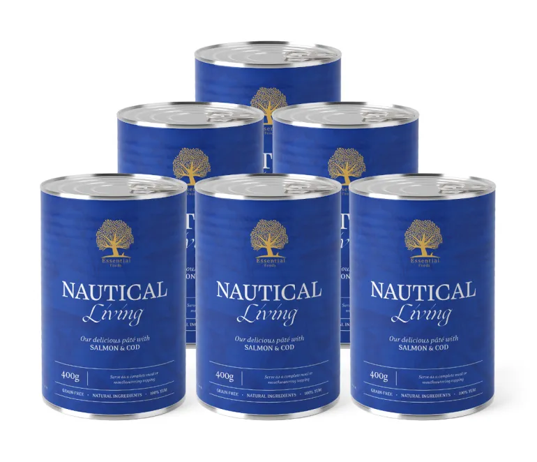 ESSENTIAL NAUTICAL LIVING PATÈ 400 g koiran märkäruoka