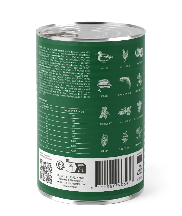 Essential Superior Living 400g