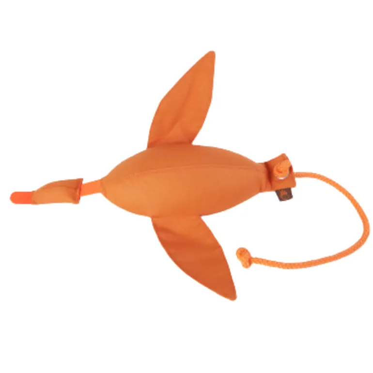 Firedog Duck Dummy 600 g, oranssi