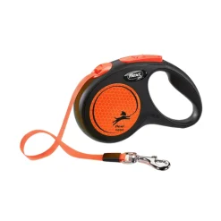 Flexi New Neon 5 m kelatalutin nauhalla M