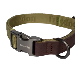 Freedog Linum Collar koiran kaulapanta, vihreä