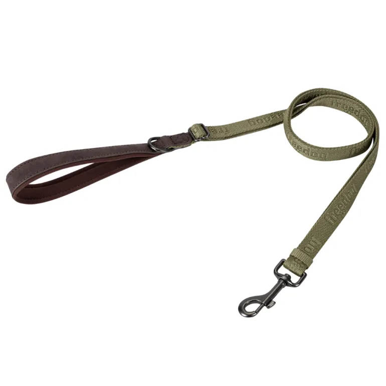 Freedog Linum Leash säädettävä koiran talutushihna, vihreä