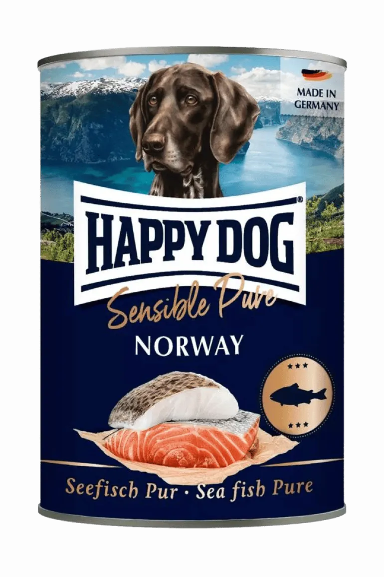 Happy Dog Norway 400g koiran märkäruoka