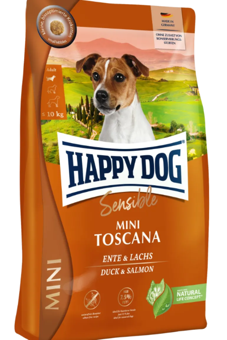 Happy Dog Sensible Mini Toscana 4kg koiran kuivaruoka