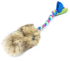Havohravo Kaninkarva ja fleece XS koiran lelu