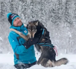 Inlandsis Polar Quest koiran vetovaljaat, pinkki-musta