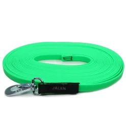 JALEN Biothane jälkiliina 10 m 13 mm, lime