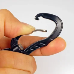 JALEN Biothane Monitoimihihna alumiinilukolla 3,5m, keltainen