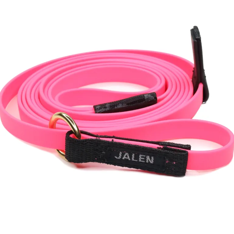 JALEN Biothane noutajatalutin koiralle, pinkki