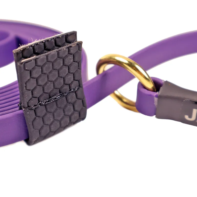 JALEN Biothane noutajatalutin koiralle, violetti