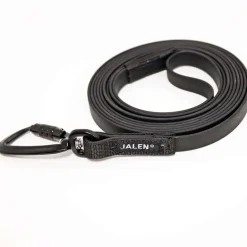 JALEN Biothane Twistlock koiran talutushihna 3 m 19 mm, musta