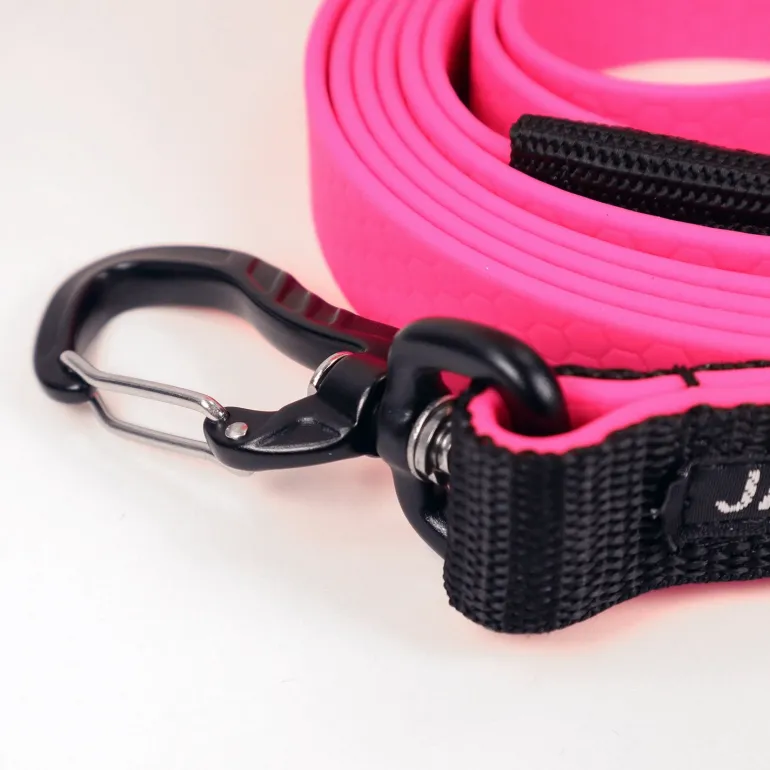 JALEN Hexa talutin alumiinilukolla, pinkki