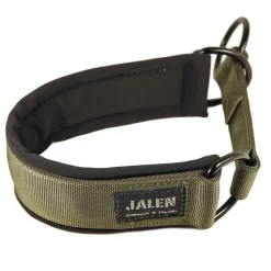 JALEN Puolikiristävä kaulapanta 55 mm, oliivi-musta