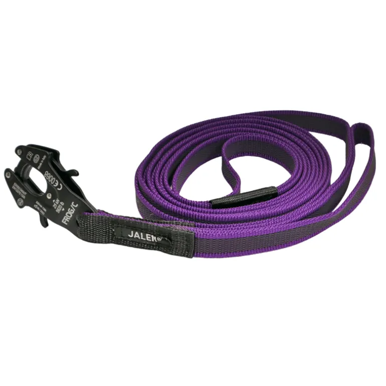 JALEN SUPERGRIP talutin kahvalla Kong Frog -lukko 3,5 m, lila