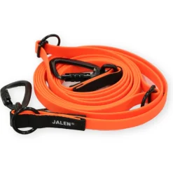 JALEN Twistlock Biothane Monitoimihihna, oranssi 350 cm