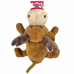 KONG Cozie Marvin Moose XL Jumbo iso koiran pehmolelu vingulla