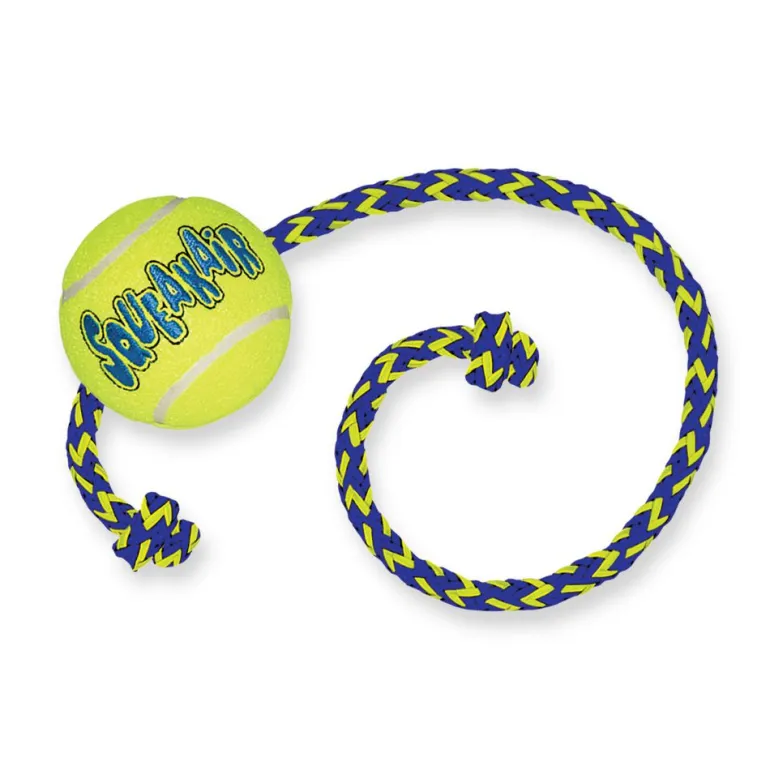 Kong SqueakAir Tennispallo narulla