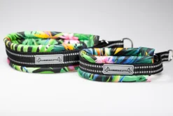 Kusse&Kutta Lycra puolikiristävä kaulapanta, tropiikkikuosi