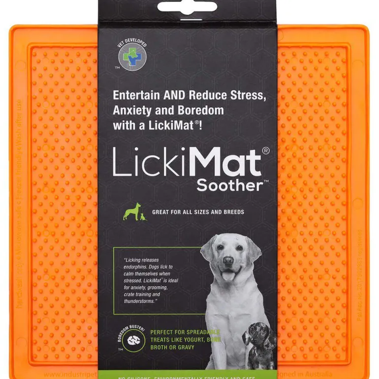LickiMat Soother aktivointimatto, oranssi