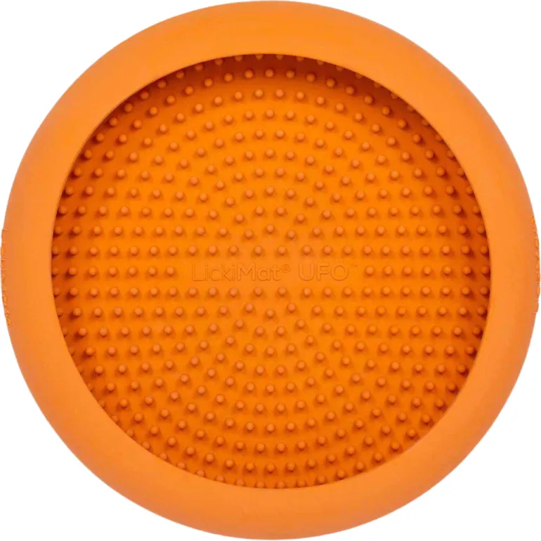 LickiMat Ufo aktivointikuppi, oranssi