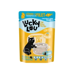 Lucky Lou Extra kana ja tonnikalafilee kastikkeessa 70 g