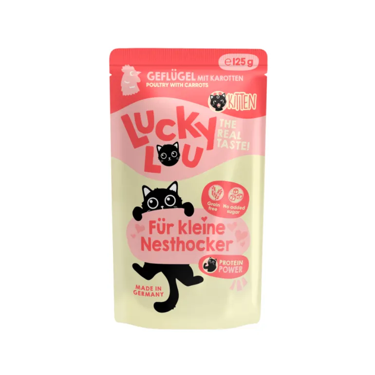 Lucky Lou LS Kitten siipikarja 125 g
