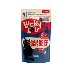 Lucky Lou LS Senior siipikarja ja nauta 125 g
