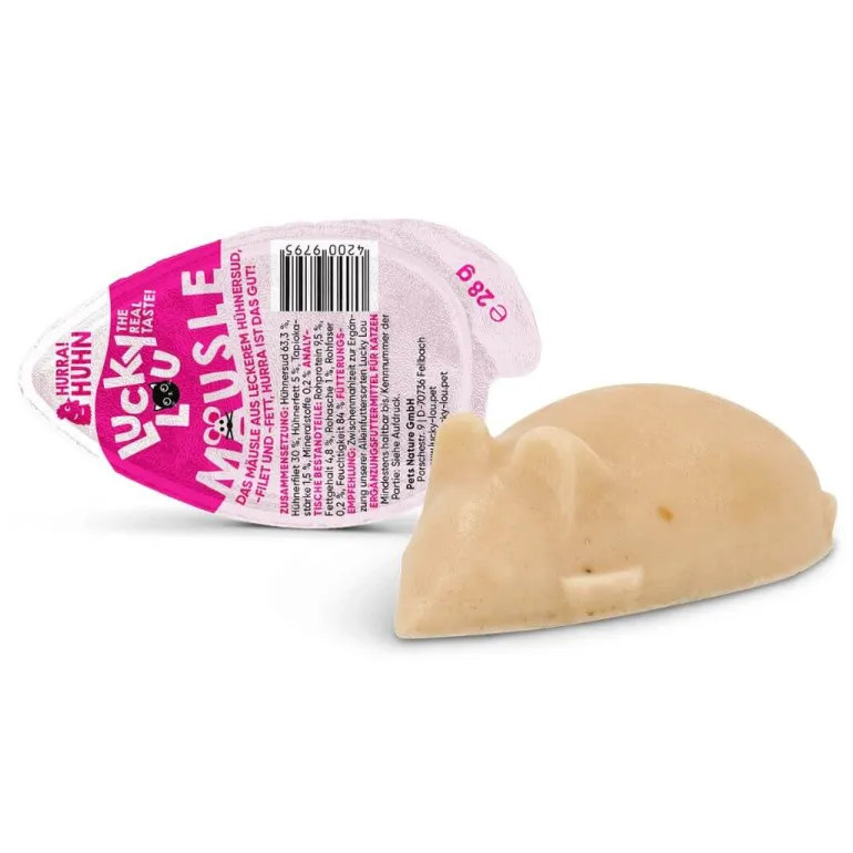 Lucky Lou Mouse kana 28 g kissanherkku