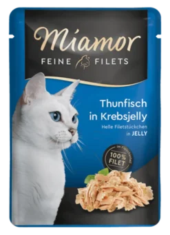Miamor Feine Filets Tonnikala & Rapu hyytelössä 100 g kissan märkäruoka