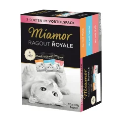 Miamor Ragout Royale Kalkkuna, lohi ja vasikka 12x100g monipakkaus