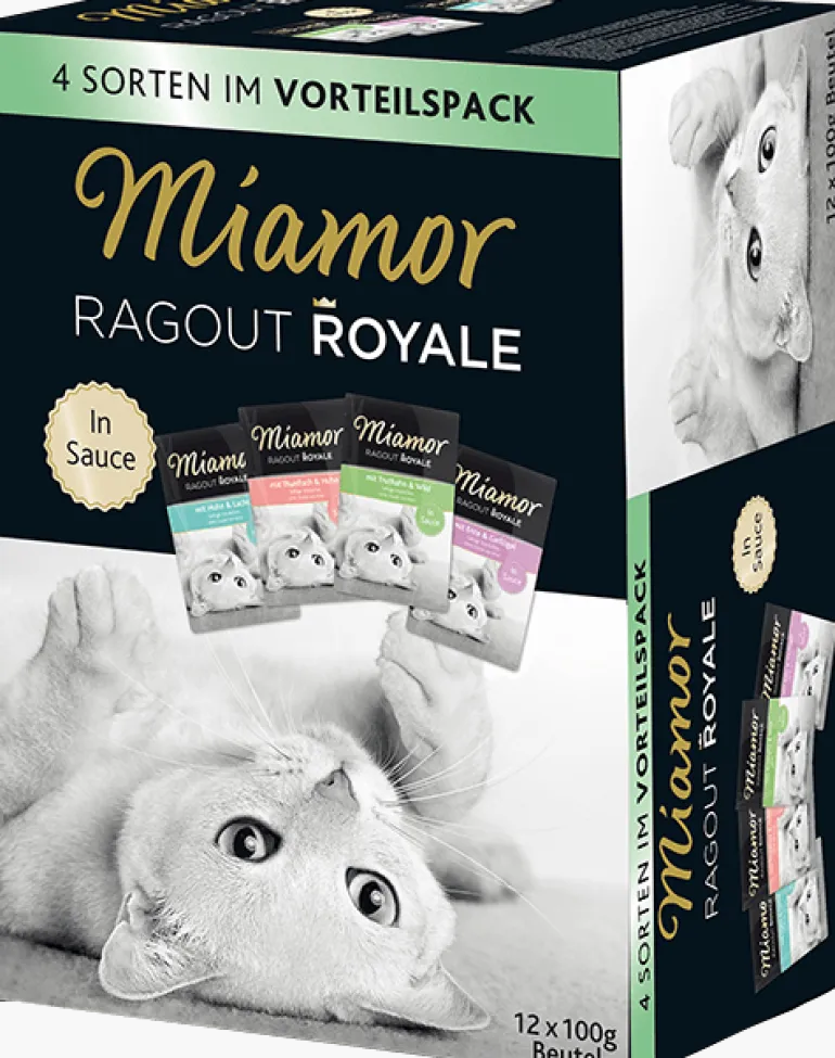 Miamor Ragout Royale kastikkeessa 12x100g monipakkaus