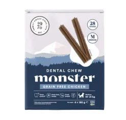 Monster Dog Dental Chew Grain Free Chicken M