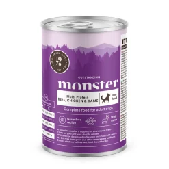 Monster Dog nauta, kana ja riista 400 g