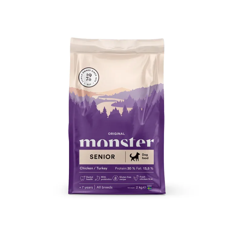 Monster Dog Original Senior kuivaruoka 12 kg