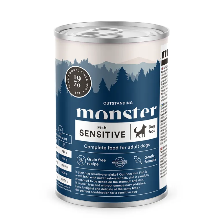 Monster Dog Sensitive kala 400 g