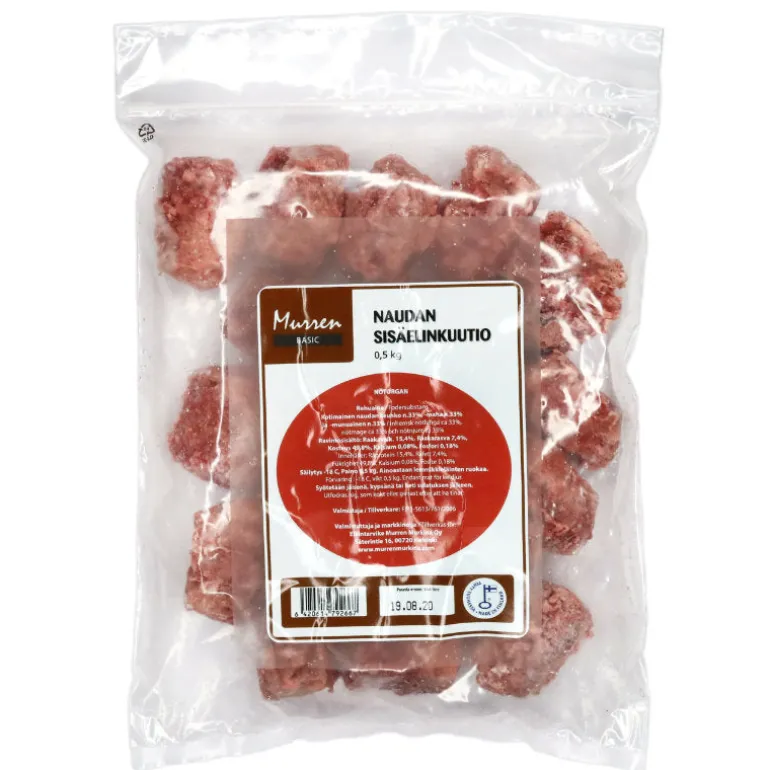 Murren Basic Naudan sisäelinkuutio 1 kg