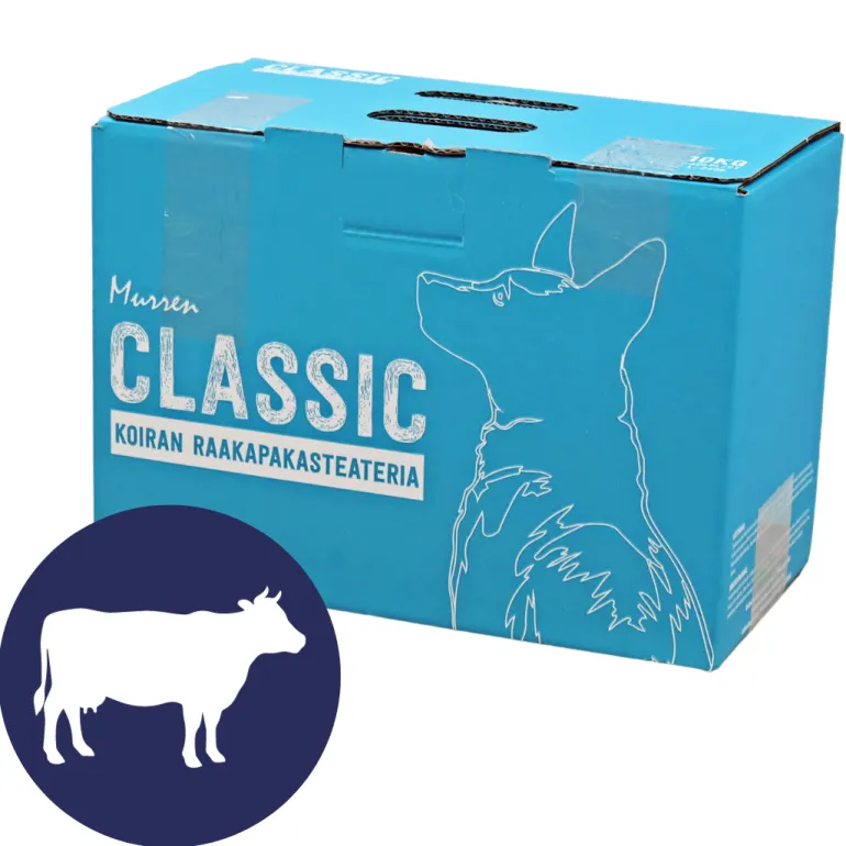 Murren Classic Lihakasvis-mix 10 kg koiran raakaruoka