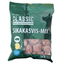 Murren Classic Sikakasvis-mix 1 kg koiran raakaruoka