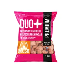 MUSH DUO+ Premium nauta-poro 1 kg
