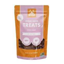 MUSH Freeze-dried Treat pakastekuivattu possun sydän 55 g
